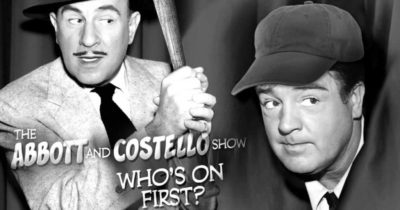 Who's on first - Abbott and Costello H%P Lesson